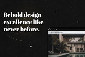 create a stunning landing page design