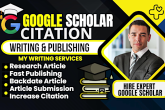 write, publish research articles in google scholar peer reviewed indexed journal