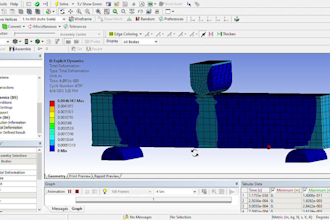 do explicit dynamic analysis fea using ansys workbench