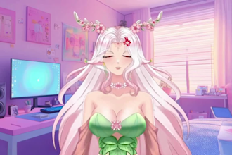 draw and rig live2d vtuber model 2d vtuber model live2d vtuber commission anime
