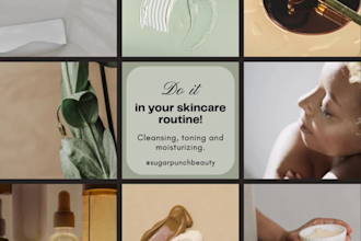 be your full time social media manager and content creator