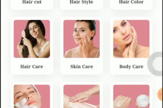 do salon booking website and booking mobile app