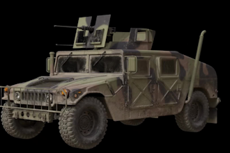 build 3d military vehicle, army car model, artillery, 3d wheel,rendering,3ds max