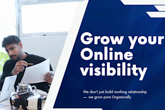 do complete monthly seo service for shopify website
