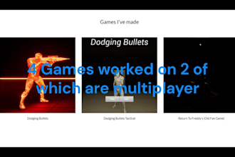 help make a game for you with unreal engine 4 and 5