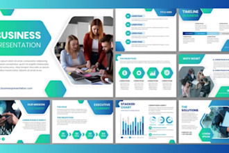 design professional sales pitch deck architect presentation, permit drawing