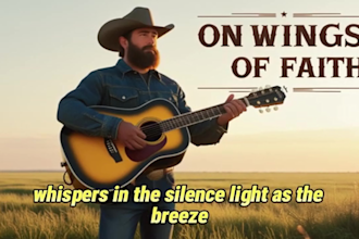 edit stunning gospel lyrics music video for your christian music