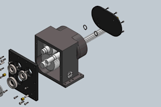 design machine, gears,3d models cad files in solid works