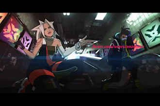 complete 2d animated music video animation, japanese anime fighting short film