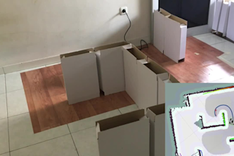 make your robot can do autonomous navigation using ros, simulation and real