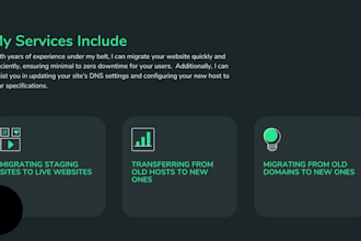 provide super fast wordpress website backup, transfer and migration services