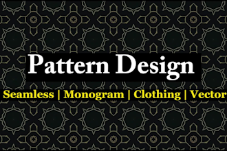 design custom seamless patterns for your brand