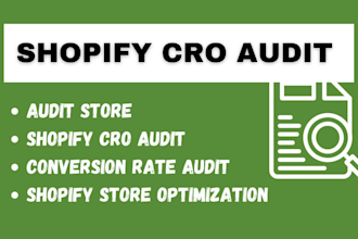 increase your shopify store conversion rate with a  cro audit shopify audit