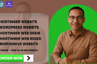build hostinger website wordpress website design hostinger wordpress website