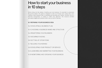 create a clear and actionable project plan or business roadmap