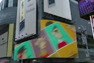 create your ad or nft billboard promo video for your project