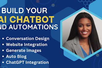create manychat and uchat chatbot for your social media business