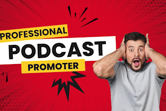 serve podcast promotion and increase your new listeners and downloads globally
