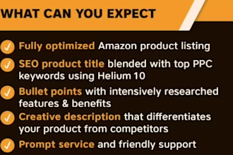be your amazon fba expert virtual assistant for pl