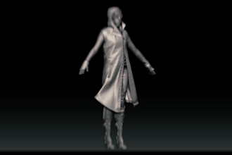 custom 3d sculpting,  clean, detailed and print ready models,