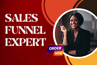 sales funnel, landing page in kajabi, systeme io, clickfunnels and gohighlevels