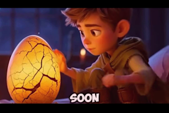 do ai video art animation, ai ads, 3d cartoon, ai music, and animation story