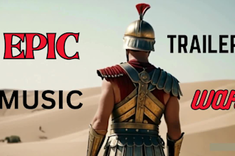 produce epic dark cinematic ethnic orchestra music for trailer, film video games