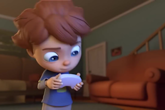 create 2d 3d cartoon animation video 2d animated music video 3d kids animation