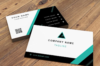 design business flyer, brochure and business cards