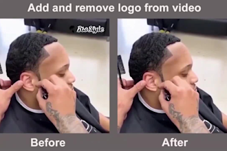 add or remove any unwanted object text logo from your video