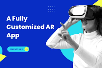 build augmented reality app virtual reality app ar app vr app augmented reality