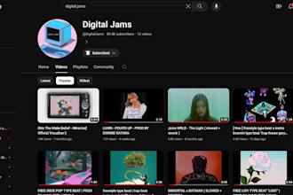 post your song on my viral music based youtube channel