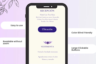 design website invitations for weddings, birthday, save the date, baby shower