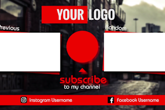 do youtube outro end screen