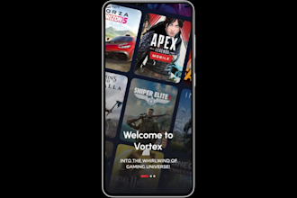 design a mobile app icon and splash screen for mobile