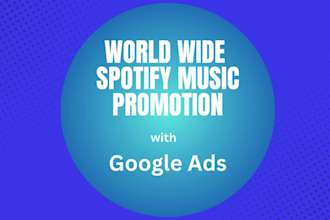 do marketing your spotify music by google ads