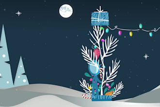 make amazing linkman christmas greetings video