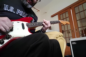 record ambient guitar, sounds, synths, loops for your track