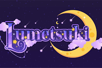 design cute logo for twitch vtuber and streamer
