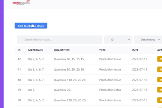 develop web based database management system