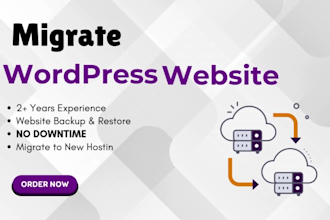 safely migrate, transfer, or backup your wordpress website