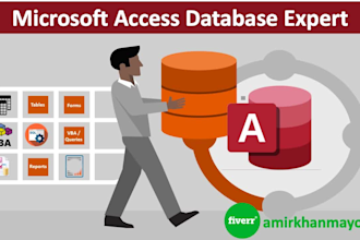 be microsoft access database developer and administrator