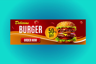 design professional website banner ads, display ads or social media headers