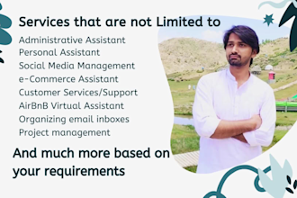 be your administrative or personal virtual assistant