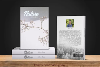 design a book cover for KDP, ingramspark, ebook and print