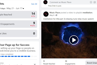 create design facebook business page or fan page