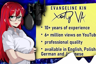 record a professional voice over or voice acting en pl de jp