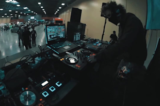 record dj scratching, turntablism, for your music track