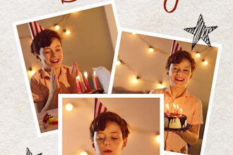 create personalized video invitations for celebrations