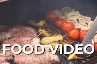 food video editing and video editing